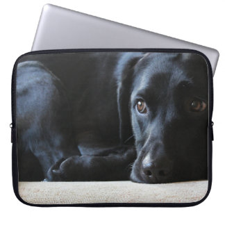Capa Para Notebook Labrador preto