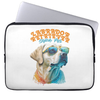 Capa Para Notebook Labrador Retriever Na moda Pets