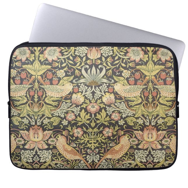 Capa Para Notebook Ladrones de Morango por William Morris, Arte Antig (Frente)