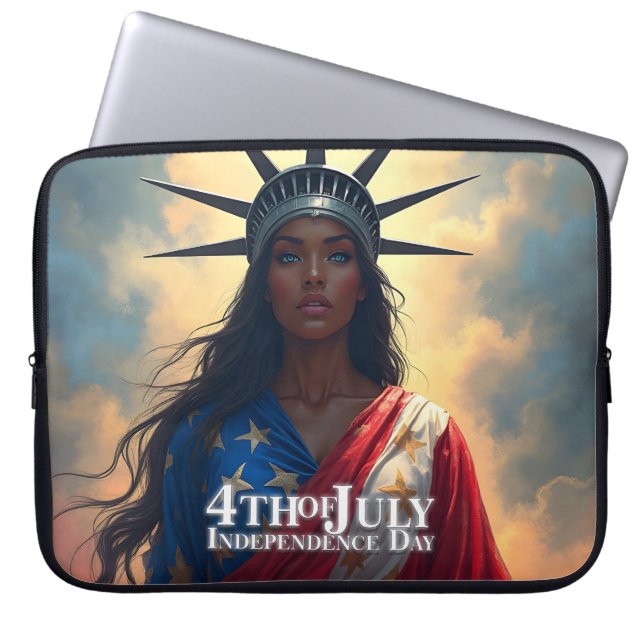 Capa Para Notebook Lady Liberty Reimaginada – Uma Nova Face da Liberd (Frente)
