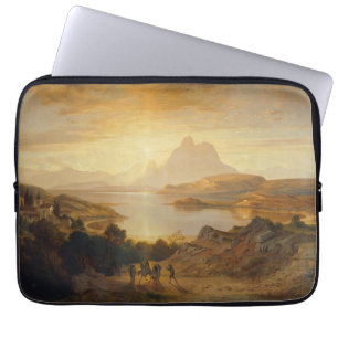 Capa Para Notebook Lago de Lugano - Albert Zimmermann