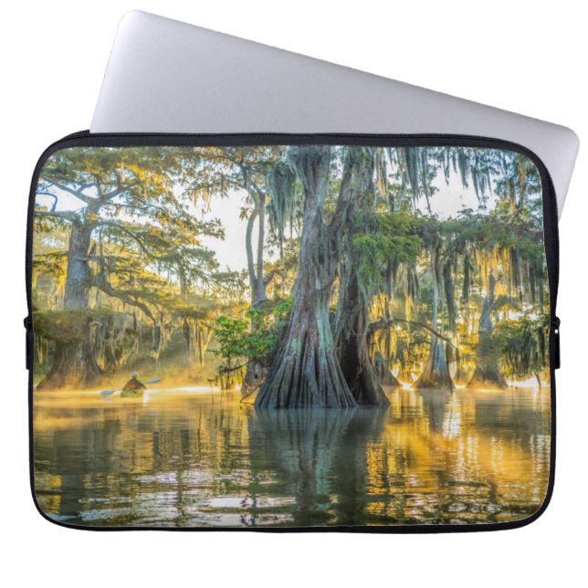 Capa Para Notebook Lago Fausse Pointe State Park (Frente)