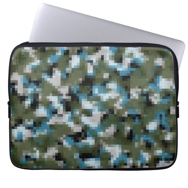Capa Para Notebook Lago winter de Digitas Camo (Frente)