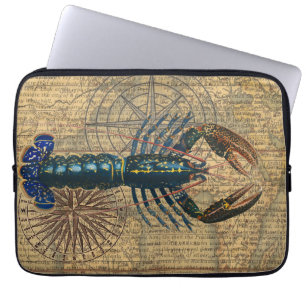Capa Para Notebook Lagostim Marisco Marisco Maine Oceano Clássico