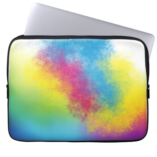 Capa Para Notebook lampejo de cor (Frente)
