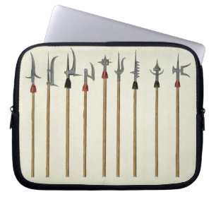 Capa Para Notebook Lanças, lanças, halberds e partisanes, placa par