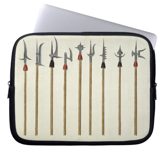 Capa Para Notebook Lanças, lanças, halberds e partisanes, placa para (Frente)
