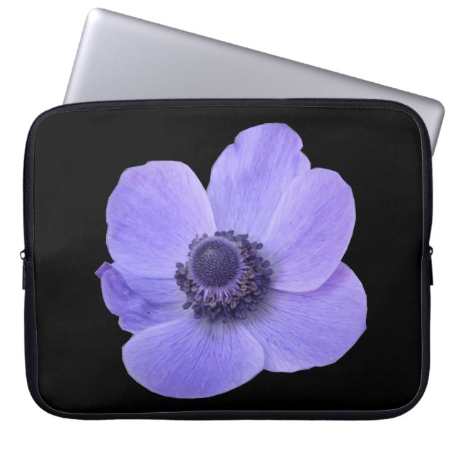 Capa Para Notebook Laptop Anemone Azul (Frente)