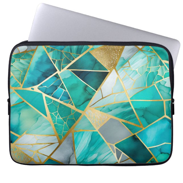 Capa Para Notebook Laptop Colorida de Arte Mosaica (Frente)