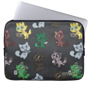 Capa Para Notebook Laptop de Gatos Créu