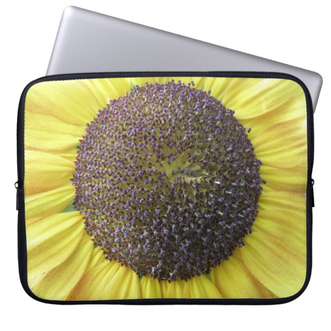 Capa Para Notebook Laptop de girassol amarelo (Frente)