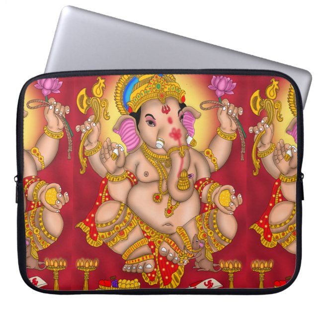 Capa Para Notebook Laptop de Lord Ganesha Cobrir (Frente)