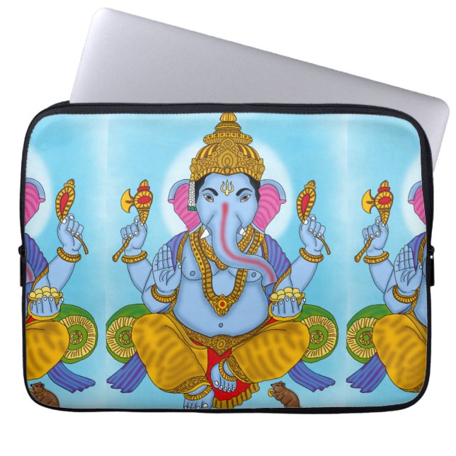 Capa Para Notebook Laptop de Lord Ganesha Cobrir (Frente)