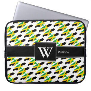 Capa Para Notebook Laptop de Monograma da Escritura Cristã JAMAICA