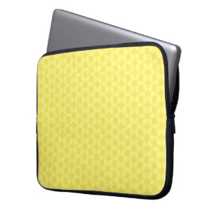 Capa Para Notebook Laptop de padrão Dourado e amarelo