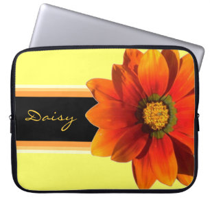Capa Para Notebook Laptop de primavera amarelo-alaranjado brilhante