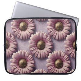 Capa Para Notebook Laptop do Luxe Pink Daisies