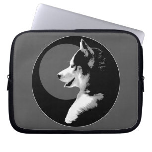 Capa Para Notebook Laptop do rouco Presente Siberiano Husky