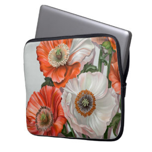 Capa Para Notebook Laptop Floral (Não Folha) Caso 4