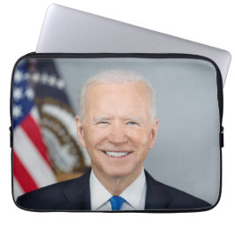 Capa Para Notebook Laptop Retrato do Presidente Joe Biden White House