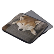 Laptop Shiba Inu Dormindo
