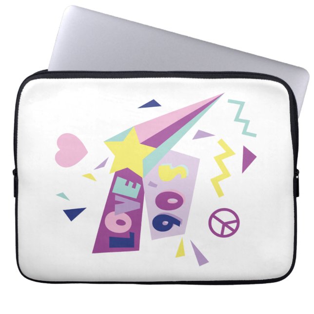 Capa Para Notebook Laptophülle "crazy 90s" (Frente)