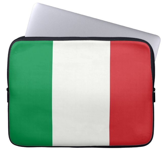 Capa Para Notebook Laptoptasche Italien Fahne de 13" (Frente)