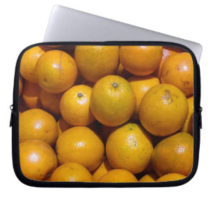 Capa Para Notebook Laranja fruta no mercado da Flórida
