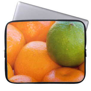 Capa Para Notebook Laranjas e fotografia do Fim-Acima do limão