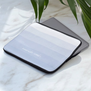 Capa Para Notebook Lavanda de Serenidade Estampagem de Ómbre de Dipdy