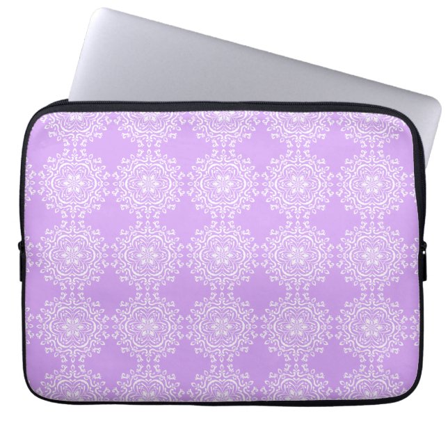 Capa Para Notebook Lavanda Mandala (Frente)