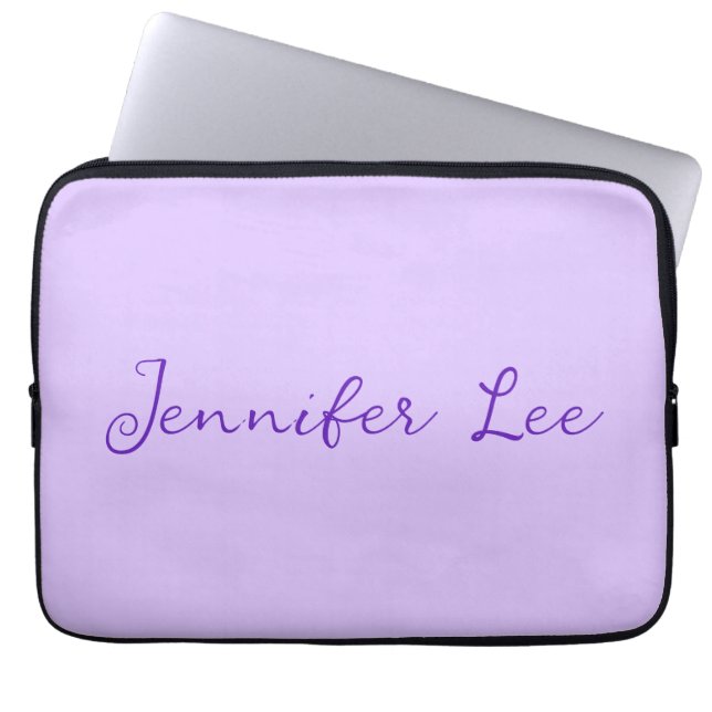Capa Para Notebook Lavanda personalizada (Frente)