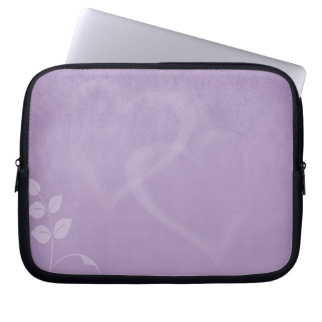Capa Para Notebook Lavanda Vintage (Frente)