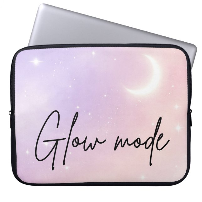 Capa Para Notebook Lavender mist and blush aura AI art  (Frente)
