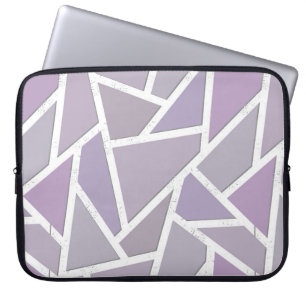 Capa Para Notebook Lavender mosaic pattern