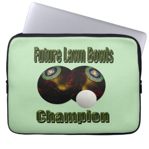 Capa Para Notebook Lawn Bowls Future Champion,