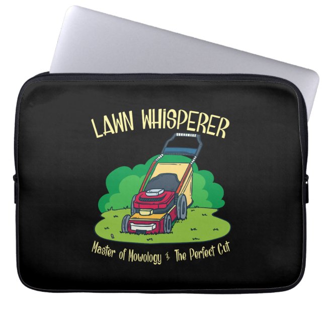 Capa Para Notebook Lawn Mower - Lawn Whisperer (Frente)