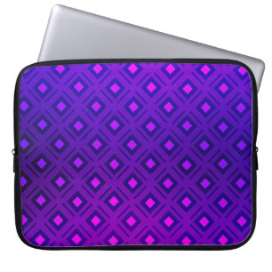 Capa Para Notebook Layout roxo claro com linhas, retângulo. Brilho