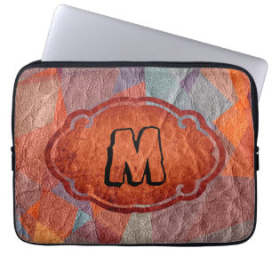 Capa Para Notebook Leather Vintage