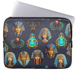 Capa Para Notebook "Legado de Faraó: Antigos Padrões Egípcios