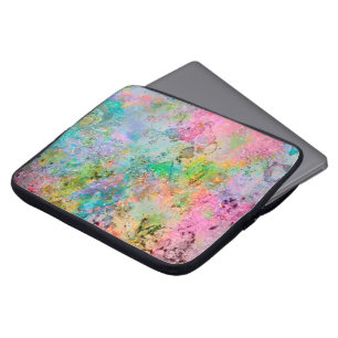 Capa Para Notebook Legal coloração néon colorida imagem abstrato m