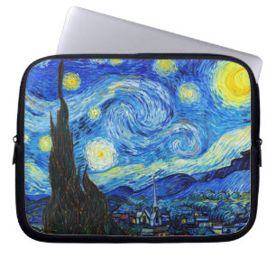 Capa Para Notebook Legal noite estelar pintura de Vincent Van Gogh