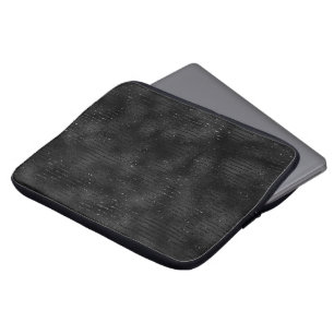Capa Para Notebook Leggings com listras de lantejoulas preto