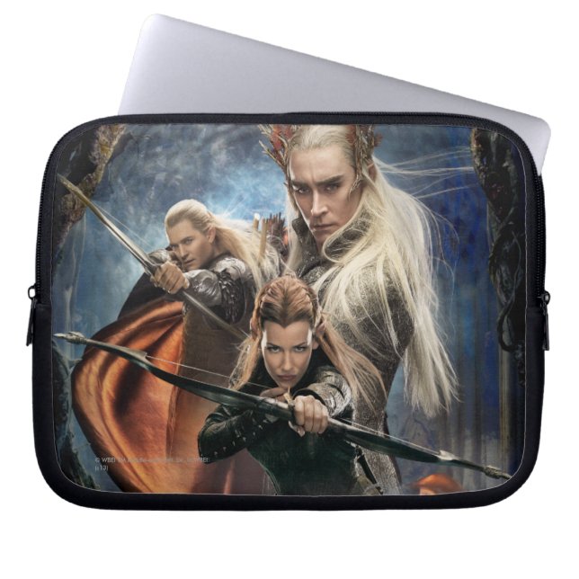 Capa Para Notebook LEGOLAS GREENLEAF™, TAURIEL™ e Thranduil (Frente)