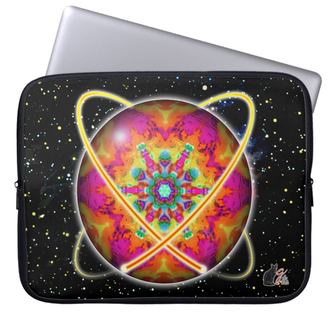 Capa Para Notebook Lektron Orbz (Frente)