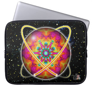 Capa Para Notebook Lektron Orbz Kaleid