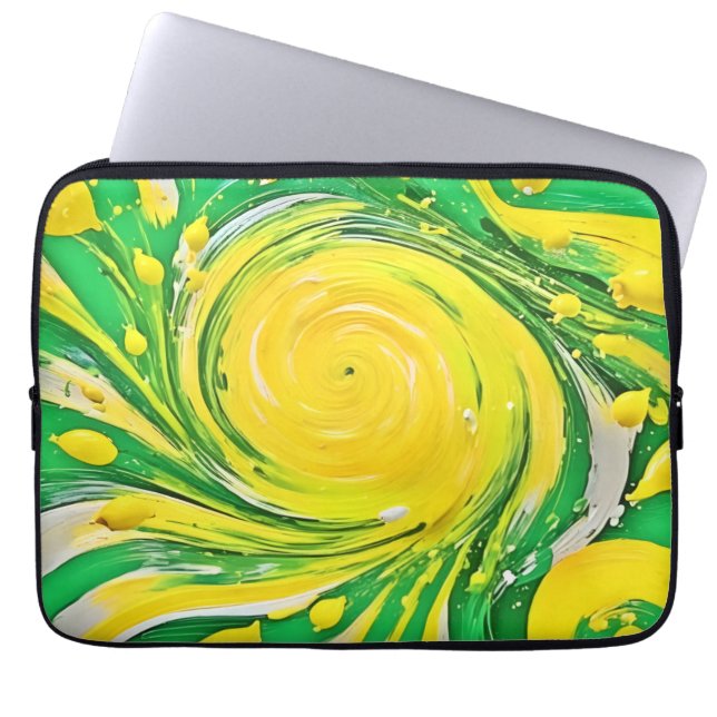Capa Para Notebook Lemon Tornado Design (Frente)