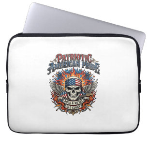 Capa Para Notebook Lenço Patriótico Rocker Glória Antiga Música Rock
