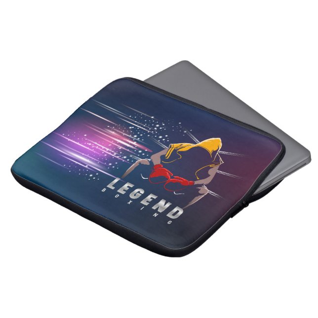 Capa Para Notebook Lendas do Boxe | 13" (Frente Topo)