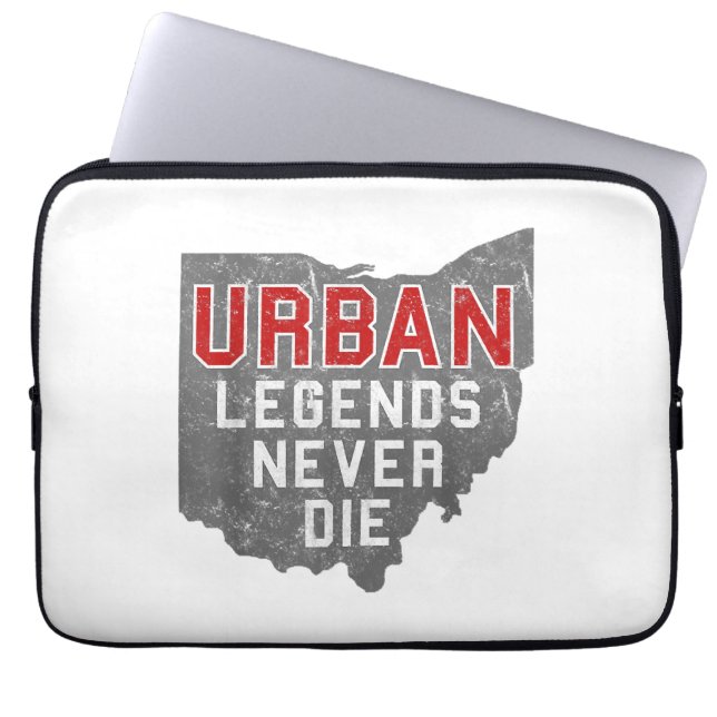 Capa Para Notebook Lendas Urbanas Nunca Morrem Estado de Ohio Afastad (Frente)